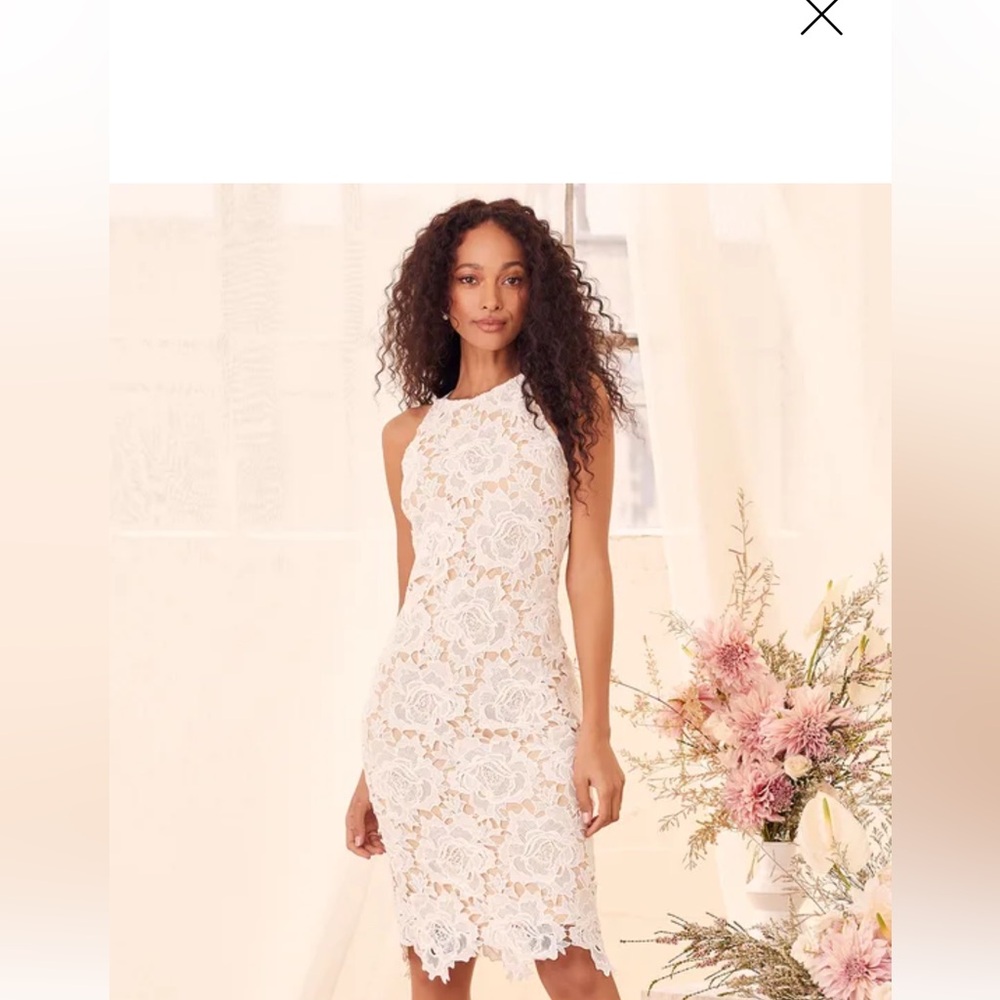 Gorgeous laced dress no flaws